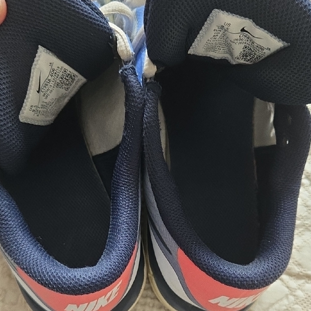 Women's Nike Air Max Vapor Wing Blue White Coral  Spring Athletic Shoes 9.5 - Picture 9 of 9